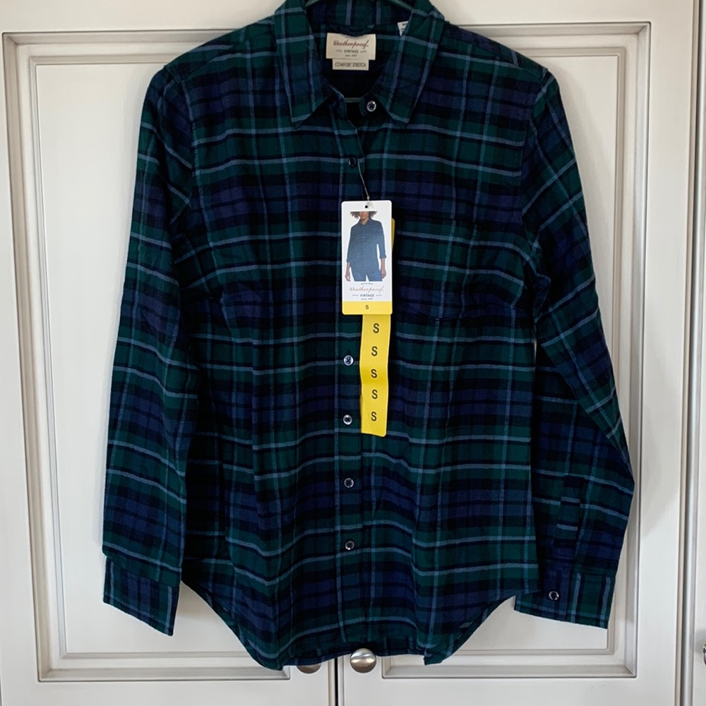 Weatherproof Vintage Ladies Stretch Flannel